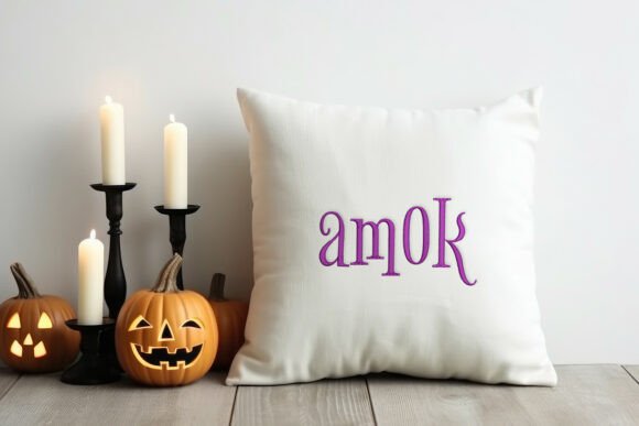 Amok Embroidery: A Witchy Retro Applique Review