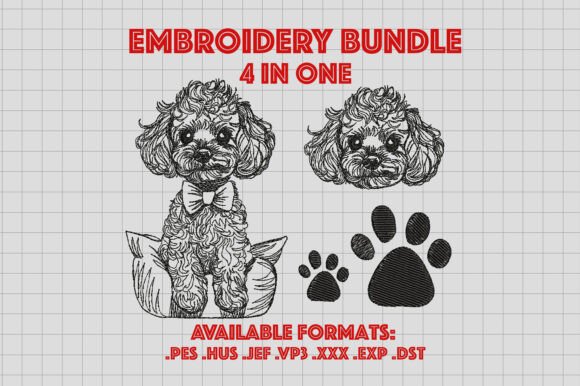 Maltipoo Machine Embroidery Design Review