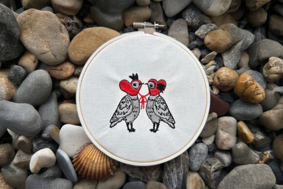 Pigeons in Love Embroidery: A Designer’s Review