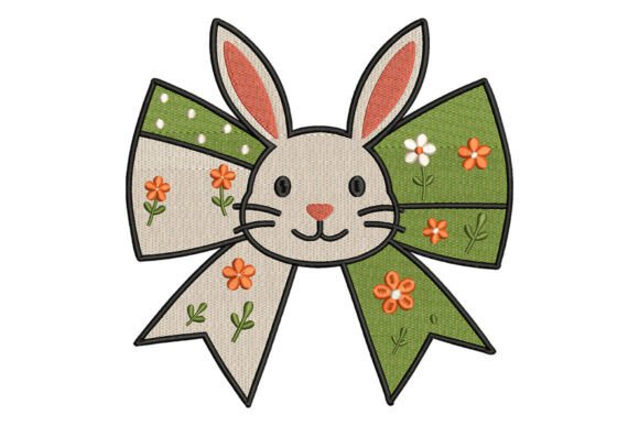 Review: Bunny Bow Embroidery Design for Craft Fairs