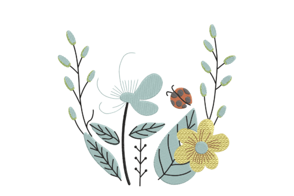 Review: Butterfly Floral Embroidery Design