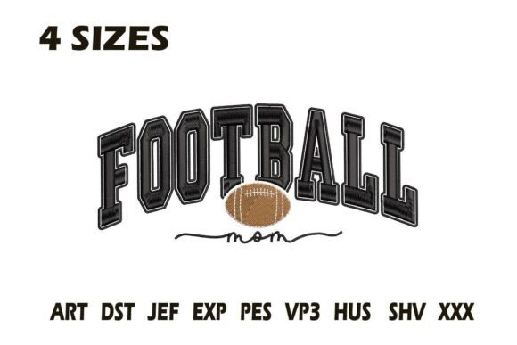 Review: Football Mom Varsity Embroidery Design