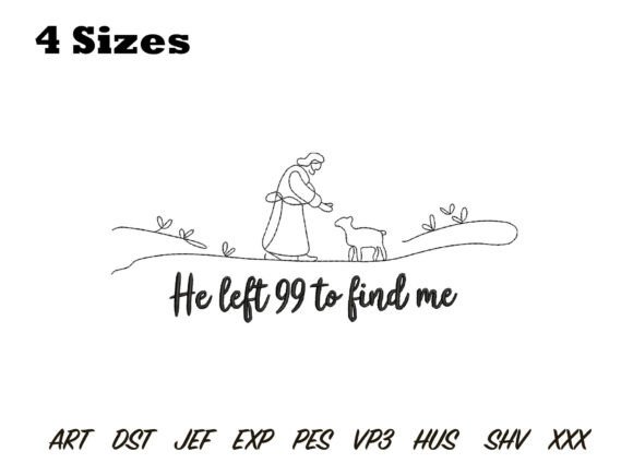 Review: He Left 99 to Find Me Embroidery Design