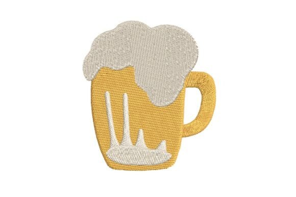 Review: Simple Frothy Beer Mug Embroidery Design