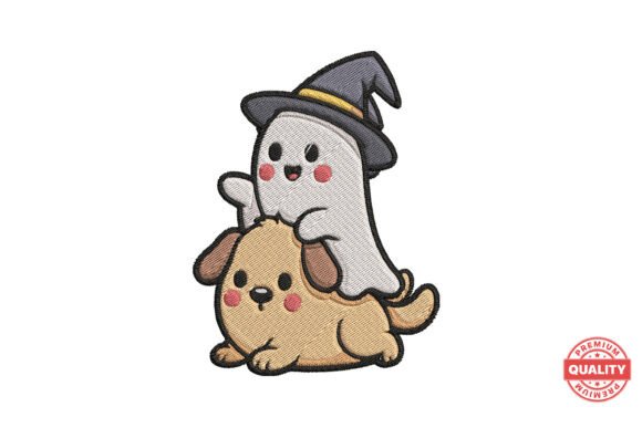 Reviewing Ghost and Dog Halloween Embroidery