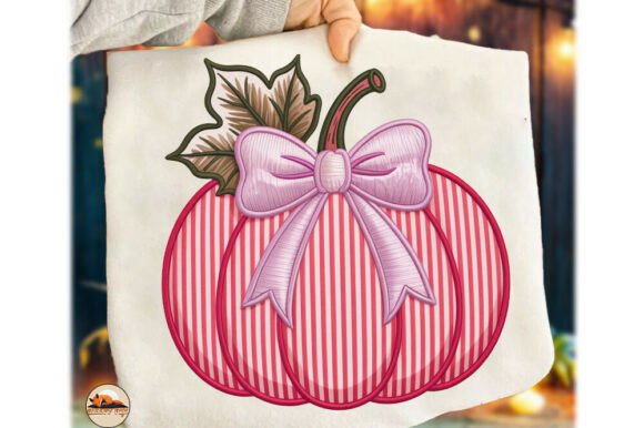 Reviewing Preppy Pink Pumpkin Faux Embroidery Png