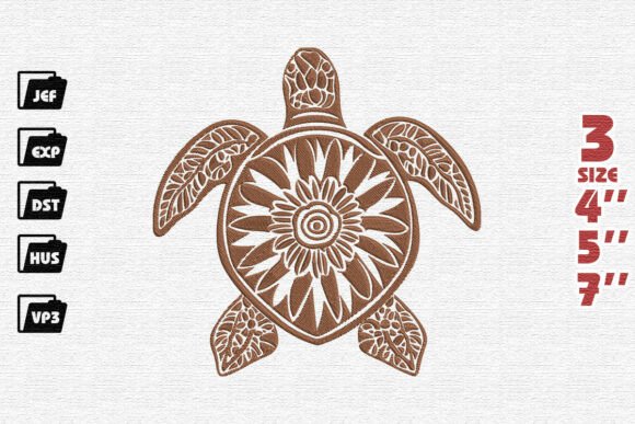 Reviewing the Ornate Sunflower Sea Turtle Design